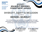 Certificate for Diversity, Equity & Inclusion Award to Mendel Murray