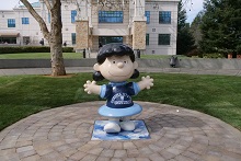 Lucy Statue in front of SSU Library